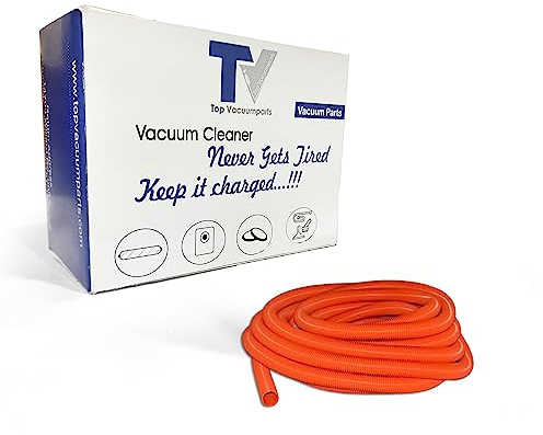 1 1/4 inch 32mm Central Vacuum Replacement Crush proof Hose for Royal, Vacuflo, Hoover, Eureka, 30ft