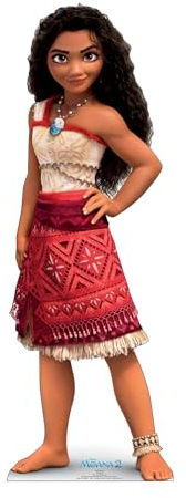 Cardboard People Moana Cardboard Cutout - Moana 2