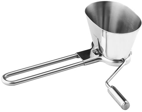 Hachoir À Persil En Acier Inoxydable | Hachoir Manuel pour Aliments | Moulin Râpe Inox pour Noix Légumes Piment Coriandre et Ail Haché