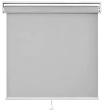 XINGWANGG Tenda a Rullo A Senza Fili,Tende Avvolgibile con Sistema a Molla,Tende Oscurante in Isolante Termico per Finestre,Grigio,Personalizzate,Larghezza x Altezza (100cm x 100cm)