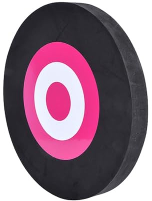 Gettimore Target For Bow And Arrow Practice, Eva Foam For Archery Target With High Visibility Contrast Circles, 25X25X3Cm Portable Shooting Accessory For
