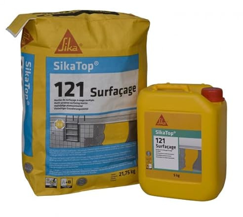 SikaTop-121 Surfaçage - Mortier prédosé pour resurfaçage du béton - Sika - Gris