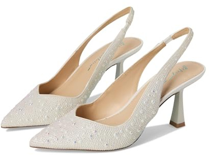 Betsey Johnson Women's Clark Pump, Ivory, 8