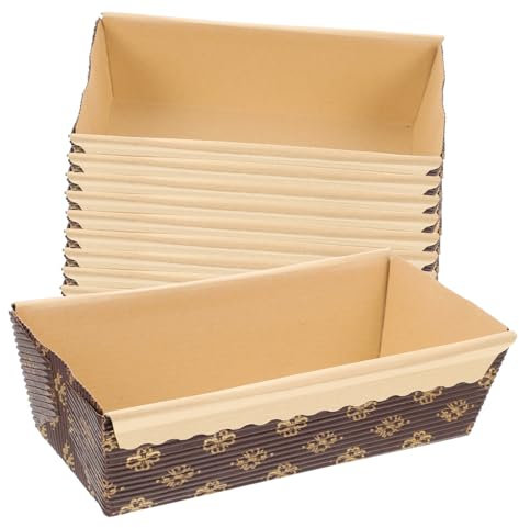 DECHOUS 1 Set Vassoio Carta Teglia Pane Teglia Per Pane Piatti Pane Carta Da Forno Tondi Di Carta Pergamena Ciotole Di Carta Semplici Tazze Per L'imballaggio Della Torta Coffee 25 Pezzi