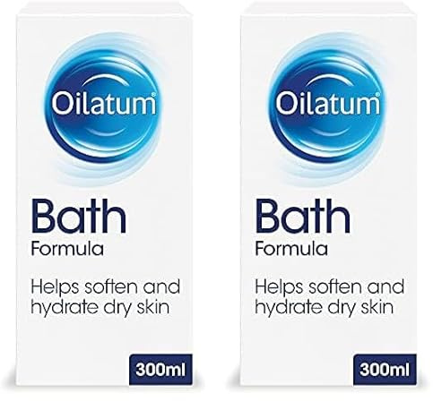 Oilatum Moisture Rich Bath Soak, for Dry, Itchy, Sensitive and Eczema-Prone Skin, Soothes, Hydrates and Relieves Dryness, Protects The Skin, Fragrance Free, Suitable for Everyday Use, 1 x 300ml