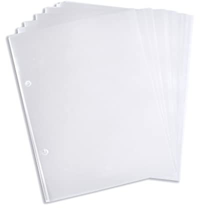 Steinfacher Griffregister FOLIEN zum Einheften in die Loseblattsammlung, 100 Stück