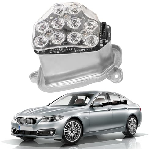 FanPaYY HID Xenon Faro balasto izquierdo para 5 F10 F11 DRL DRL luz diurna módulo de control de señal de repuesto 63117271901