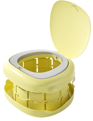 Faltbarer Reise-Totty, Toddler Sitz, faltbar, Toilet Seat Training, Kinder, wiederverwendbar, tragbar, Kinder-Toilettensitz, Toddler Potty Seat für , Mobile Toilet Seat für Kinder