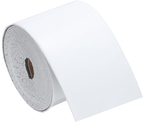 sourcing map Peel and Stick Waterproof Wall Border, 4 x 197 White Removable Wallpaper Border Sticker Trim Wall Edging Lines for Wall Corner Table Furniture Mirror Frame