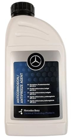 Original Mercedes benz Líquido Anticongelante Refrigerante Puro MB 325.6 1 Litro, A000989180809