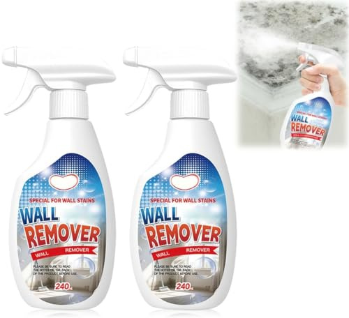 8.46 Fl Oz Multi-Surface Stain & Dust Removal Spray, Highly Effective Cleaning Solution with Long-Term Protection for Painted Walls, Wood, Tile, Fabric, Bathrooms & Kitchens (2)