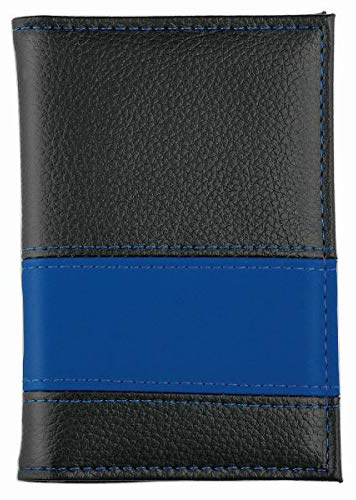 CreativDesign KFZ-Fahrzeugschein Mappe Etui Hülle Kunstleder Made in Germany (Blau)