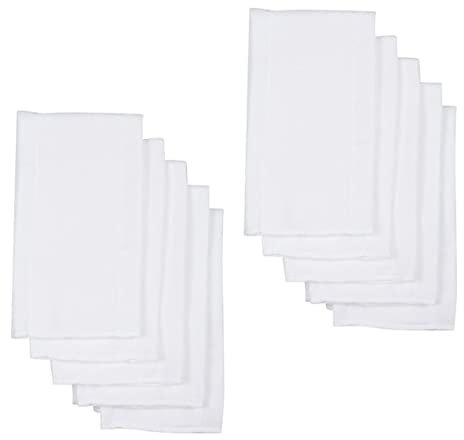 Toyvian 10stücke Spucktücher Baumwolle Wiederverwendbar Windel Einsätze Stoffwindeleinlagen Bequeme Für Und Alltag