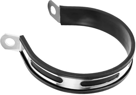 Hoite Collier De Serrage Pour Silencieux D'échappement De Moto, Support De Montage Universel En Acier Inoxydable De 10 Cm