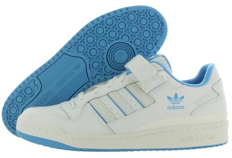 adidas Men's Forum Low Shoes, Cloud White/Semi Blue Burst/Cloud White/Winter White, 10.5 UK