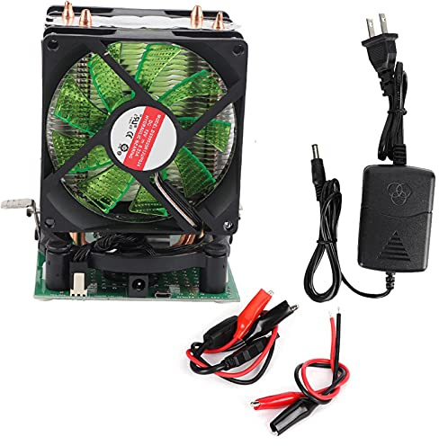 ANKROYU Probador avanzado de capacidad de batería de carga electrónica de corriente constante de 185 W con pantalla LCD grande Soporte USB QC3.0 para bancos de energía Paneles sola