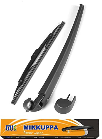 Rear Wiper Arm Blade, for A3 8P A4 B6 B7 - MIKKUPPA Back Windscreen Wiper Assembly Replacement - All Season Natural Rubber Cleaning Window