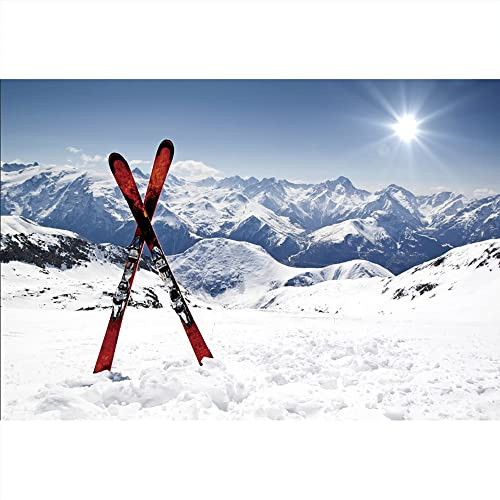 Aoihrraan 3 x 2 m snö berg landskap fotografi bakgrund snowboard skidsport topp solljus vinter natur landskap bakgrund semester utomhus resa äventyr fest porträtt foto studio rekvisita