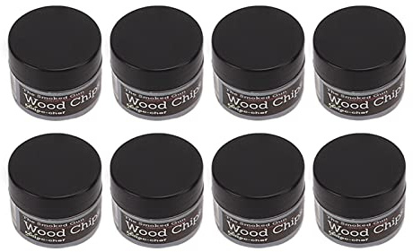 Glomora Smoking Wood Chips Set, 8Box Cocktail & Whiskey Flavor Kit, Sawdust Mix for Food & Drinks