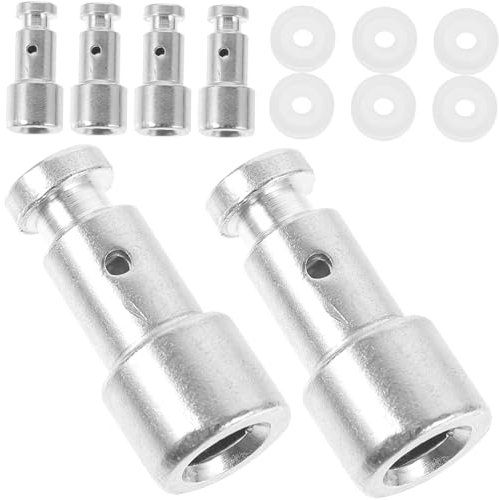 Homoyoyo 6 Set Scarico Elettrico Valvola Di Sicurezza Accessorio Per Pentola a Pressione Guarnizioni Valvola Galleggiante Valvola Jigger Universale Guarnizione Vaso Gel Di Silice