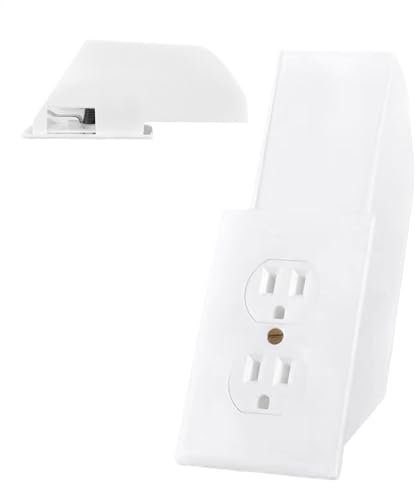 Coffre-fort pour prise électrique, coffre-fort mural, cachette murale, cachette murale, rangement de bijoux, coffre-fort caché, porte-clés discret, coffre-fort à clé