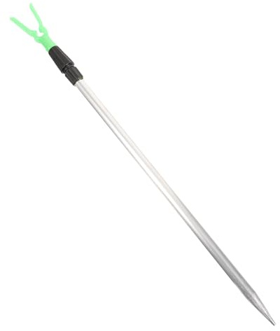 Toyvian Support De Canne À Pêche 31.10 Pouces Support De Sol Léger en Aluminium pour Pêche du Bord Et Plage Rangement Sécurisé pour Canne À