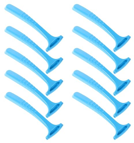 BETOOKY Raschietto per Talloni 10 Pezzi, Kit Pedicure Professionale per Rimozione Calli e Pelle Morta, Lima per Piedi in Plastica Pp e Acciaio Inox, Strumento per Cura Piedi Domestica