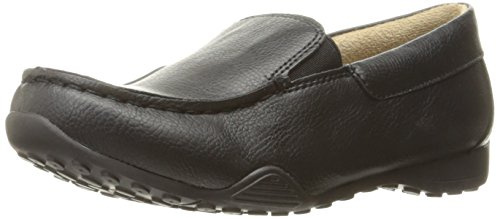 The Children's Place boys And Toddler Slip on Dress Shoe Ballet Flat, Black, 11 Toddler US