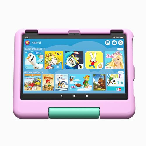 Kindgerechte Hülle von Amazon für das Fire HD 10-Tablet, rosa | Für Kinder von 3–7 Jahren | Nur kompatibel mit Tablets der 13. Generation (2023)