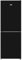 Beko CFG4552B 220L Frost Free Fridge Freezer - Black
