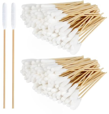 SUJEBKC 50 Wattestäbchen,Von Hundeohren,Ohrenreiniger,Lange Stäbchen,Stäbchen Für Neugeborene