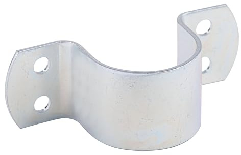 Alberts 824112 Rohrschelle | zum Aufschrauben | galvanisch blau verzinkt | für Rohr-Ø 1 3/4 Zoll | 10er Set