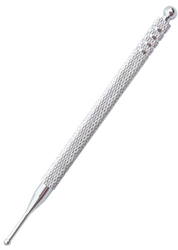 Akkupressurstab,Akupunktur Stift,Akupressur Stift,Akkupressur,Länge 10 cm Kugel Ø 2/5 mm,Multifunktional für Massage,Meridianstift Akupressur Stab, Akupressurstift Massage Stift Edelstahl