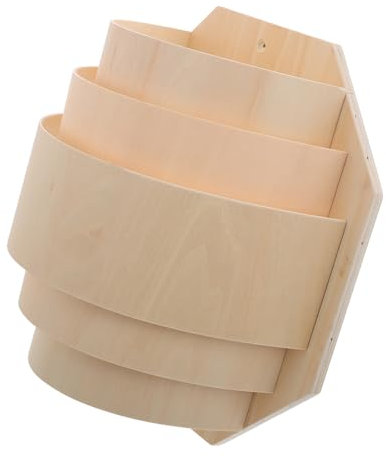 PRETYZOOM Saunalampe Aus Holz Hochhitzebeständig Saunaraum-zubehör Rustikaler Dekorativer Lampenschirm