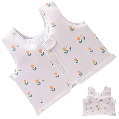 Chaleco salvavidas, chaleco de natación para bebé, doble capa de 30 mm, esponja de relleno antihundimiento para niños, flotabilidad para piscina de bebé de 20 a 50 libras