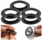 10PCS Franke Sink Plug Rubber Seal O-Rings & Washers Kit, Universal Replacement Gasket for 78/79/80/82/83mm Kitchen Drain, Fits Basket Strainer, Click Plugs, Bath & Basin Waste (Convex Design)