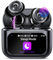 Wireless Earbuds with Smart Touch Screen, 2025 Mini Sleep Earbuds Bluetooth 5.4 Headphones In Ear with Noise Cancelling Mics, 48Hrs Bass Stereo Ear Buds, 5 EQ Modes/IPX7 Waterproof Earphones Black