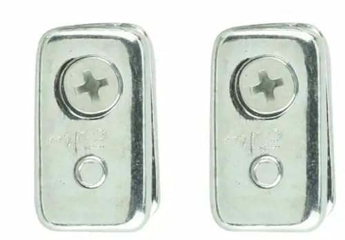 YISHEELIY 3/16 in. Zinc-Plated Flush Type Wire Rope Clip Clamp (2-Pack) 42984
