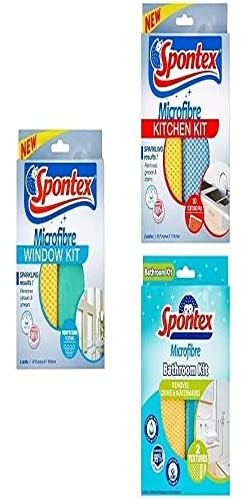 Spontex Microfibre Kits Bundle