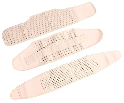 Postpartum Belly Band, Shaping Hook and Loop Postpartum Recovery Bälte Andas Kassaskåp för Kvinnor för Dagligt Liv (L)