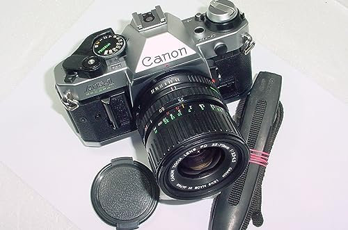 AE-1 Program SLR Film Camera with 35-70mm f/3.5-4.5 FD Zoom Lens Fully working