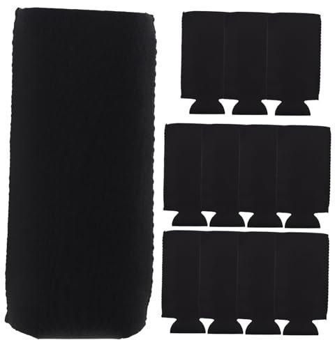 Garneck 12pièces Housses Pour Boissons Glacées Protections Pour Canettes De Bière Housses Pour Bouteilles De Bière Fournitures De Bar Pour Boissons