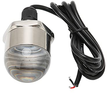 Wakects Lumière LED de Bouchon de Vidange, Lampe sous-Marine étanche IP68 pour Yachts et Navires, Durée de Vie de 10 000 Heures, Installation Facile