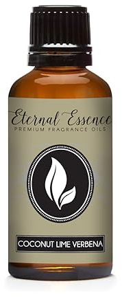 Eternal Essence Oils Coconut Lime Verbena 30ml Premium Fragrance Oil - for Candle, Soap Making, Aromatherapy, Diffusers, Home Care, & Humidifiers