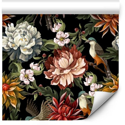 murando - Papier Peint Adhesif Mural, Sticker Mural Salon, Nature 3D, 10 m