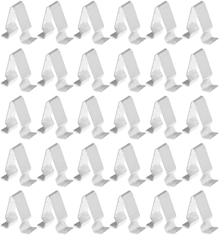 A ABSOPRO 30 Pièces Clip de Garniture de Panneau de Coffre de Queue Compatible pour VW, Tonalité Argentée