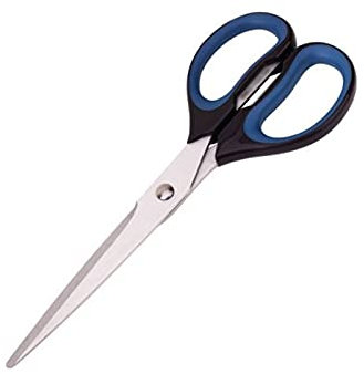 Tijeras for manualidades Tijeras multifuncionales, adecuadas for costura y corte de papel en la cocina doméstica, con mangos cómodos Tijeras