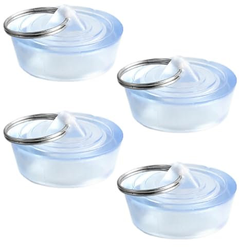 LQIOACU Bouchon Baignoire,Bouchon evier Cuisine,Bouchon lavabo Salle de Bain,4 pièces pour Les Ouvertures d'évier de 29-32 mm pour éviter Les fuites d'évier/Baignoire/évier