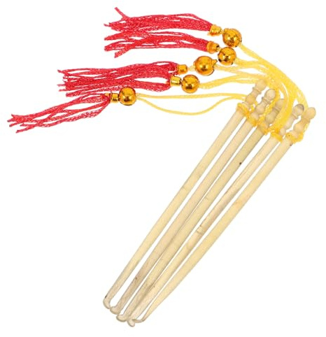 FRCOLOR Palillo de Orejas de Cuerno Limpiador de Cerumen Cómodo Herramienta para Eliminar Cerumen de Color Amarillo para Uso Personal Baño