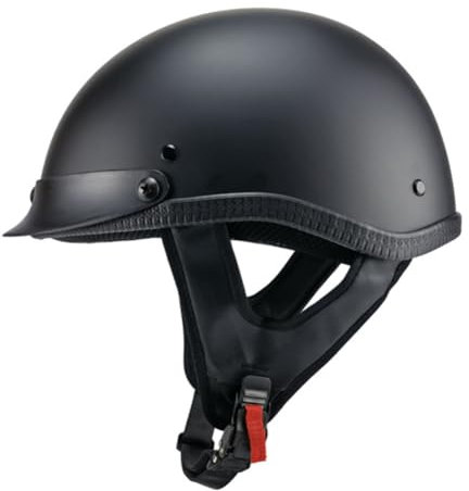 halber Helm für Sturzhelme Herausnehmbares Innenfutter ECE 22.05 Zertifizierte Windschutzbrille Moto Bike Retro ABS Krempe Herren Jungen Frühling-Sommer